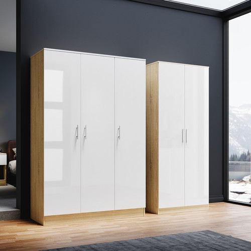 White oak high gloss door - white&oak, 2/3