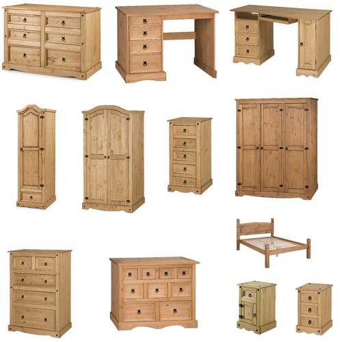 Corona solid pine - corona, bedroom