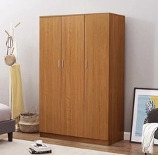 3 Door Triple Wardrobe Bedroom