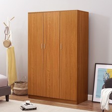 3 Door Triple Wardrobe Bedroom