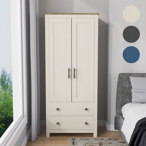 Door wardrobe with - with, drawers