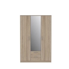 3 Door Sonoma Oak Wardrobe