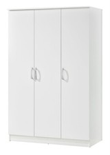 Highbury 3 Door Wardrobe White