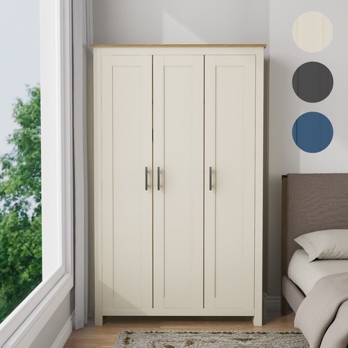 Wooden door wardrobe - 3,