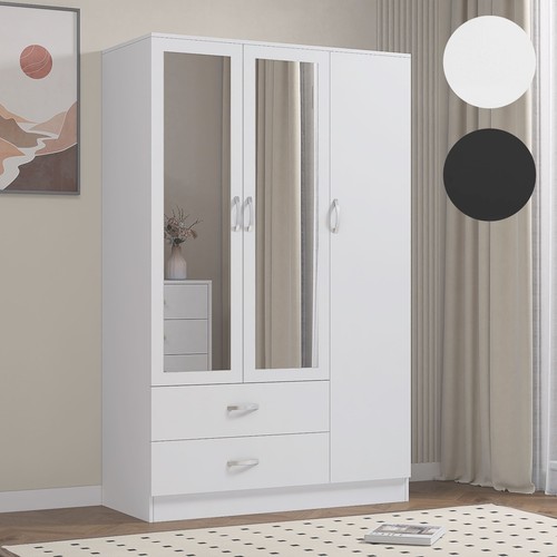 Wooden door wardrobe with - 3,