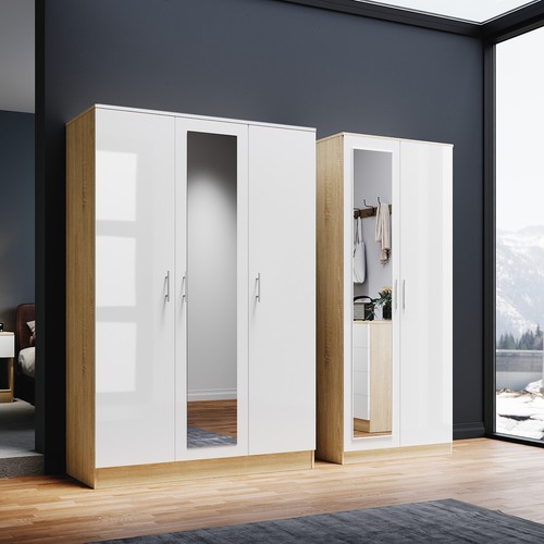 High gloss door wardrobe - door,